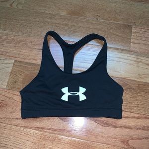Black Under Armour sports bra